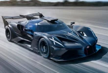 ابرخودرو بوگاتی بولاید از خودروهای فرمول یک فرزتر است!