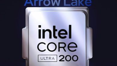 اطلاعات دو پردازنده دسکتاپ 24 و 20 هسته‌ای اینتل از سری Arrow Lake-S فاش شد