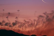 تصویر روز ناسا: حلقه‌های ماه و دود از کوه اتنا