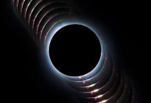 تصویر روز ناسا: دانه‌های بیلی در خورشیدگرفتگی کامل