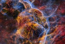 تصویر روز ناسا: رشته‌های باقی‌مانده ابرنواختر بادبان