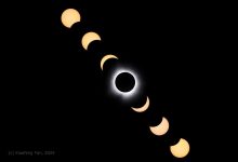 تصویر روز ناسا: کسوف در هفت تصویر