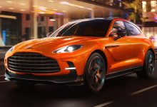 شاسی‌بلند ۲۰۲۵ استون مارتین با کابین پیشرفته و رنگ هیجان‌انگیز به‌نمایش درآمد