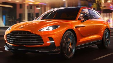 شاسی‌بلند ۲۰۲۵ استون مارتین با کابین پیشرفته و رنگ هیجان‌انگیز به‌نمایش درآمد