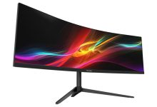 مانیتور ۲۰۲۴ ویوسونیک با پنل ۱۶۵ هرتز خمیده ۴۴٫۵ اینچی رونمایی شد