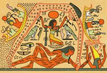 کهکشان راه شیری در مصر باستان پلکانی به بهشت بود