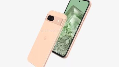 گوشی پیکسل 8a با حاشیه‌های ضخیم در اطراف نمایشگر رؤیت شد