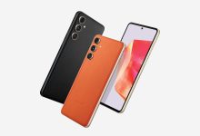 گوشی گلکسی C55 رونمایی شد؛ مدل چرمی M55