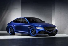 یکی از متفاوتترین خودروهای جنسیس با رنگ خیرهکننده رونمایی شد