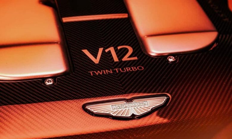 آستون مارتین از موتور V12‌ جدید خود رونمایی کرد، نسل جدید موتورهای بریتانیایی
