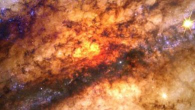 امروز در فضا: ستاره‌شناسان سیاهچاله‌ای را درحال بلعیدن کهکشان دیدند