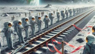 ایستگاه بعدی قطار؛ روی ماه!