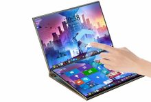 این لپتاپ مجهز به دو نمایشگر ۱۶ اینچی و پردازنده قدرتمند اینتل است