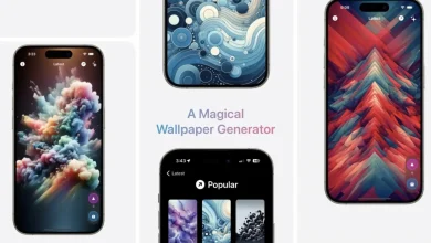 این نرم‌افزار کاربردی آیفون با هوش مصنوعی والپیپر می‌سازد