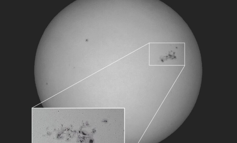تصویر روز ناسا: AR 3664، گروه لکه‌های غول‌پیکر