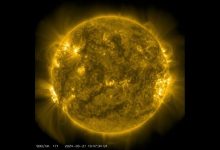 تصویر روز ناسا: بازگشت منطقه فعال خورشیدی معروف