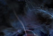 تصویر روز ناسا: برافزایش سیاهچاله با جت