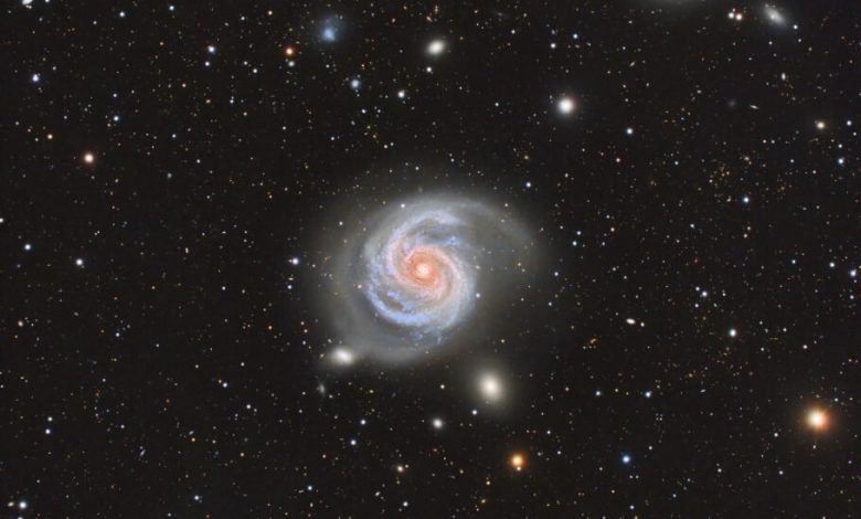 تصویر روز ناسا: M100، کهکشان مارپیچی با طراحی بزرگ