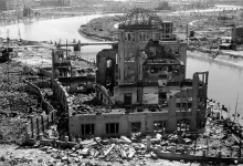 درختان به جامانده از انفجار هسته‌ای هیروشیما، پیام صلح منتشر می‌کنند