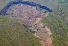 «دروازه جهنم» هر سال صدها هزار متر مکعب بزرگتر میشود