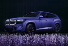 مدل بنفش خودرو شاسی‌بلند BMW XM با بدنه مخملی رونمایی شد