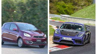 میتسوبیشی میراژ در تست واکنش‌پذیری موتور پورشه 718 کیمن را شکست داد