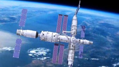 نمایی از دهانه برخوردی Manicouagan از فضا