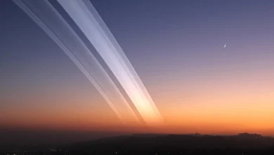 چه می‌شد اگر زمین مانند زحل حلقه داشت؟