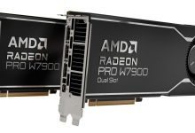 AMD از کارت گرافیک Radeon Pro W7900 Dual Slot رونمایی کرد
