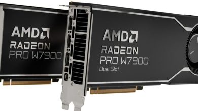 AMD از کارت گرافیک Radeon Pro W7900 Dual Slot رونمایی کرد