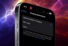 آگر آیفون شما بیشتر از ۸۰ درصد شارژ نمی‌شود، نگران نباشید!