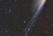 تصویر روز ناسا: دم‌های جهت‌دار دنباله‌دار Pons-Brooks