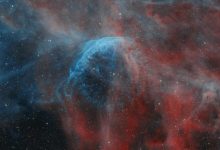 تصویر روز ناسا: قلمرو سحابی WR 134