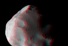 تصویر روز ناسا: قمر هلن در تصویر استریو