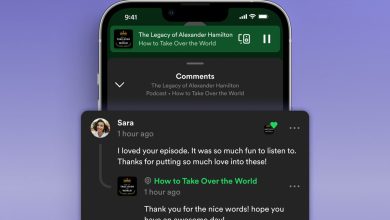 بخش دیدگاهها به پادکستهای اسپاتیفای اضافه شد