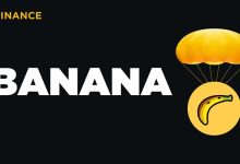 بنانا گان در لیست ایردراپ بایننس! توکن BANANA در آستانه انفجار قیمتی است؟
