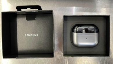 تصاویر واقعی از گلکسی بادز پرو ۳ سامسونگ فاش شد؛ بدنه شفاف با طراحی پایهدار