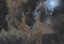 تصویر روز ناسا: سحابی‌های تاریک آفتاب‌پرست