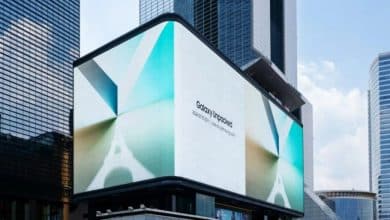 سامسونگ با بیلبوردهای تبلیغاتی به استقبال رویداد معرفی گلکسی زد فولد 6 رفت