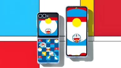 مدل ویژه گلکسی زد فلیپ ۶ با تم شخصیت «دورایمون» معرفی شد