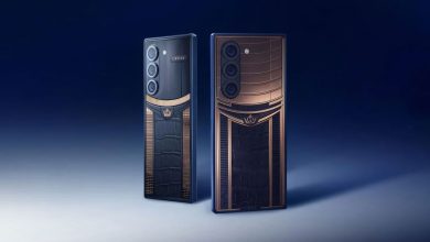 مدل ویژه گلکسی زد فولد ۶ سامسونگ با طلای ۱۸ عیار و چرم کروکودیل رونمایی شد