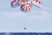 چرا فضاپیماها در آب فرود می‌آیند؟