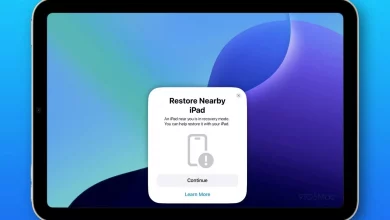 اکنون می‌توان فرم‌ور آیپد مینی ۷ را هم به‌صورت بی‌سیم با آی‌دیوایس دیگری بازیابی کرد