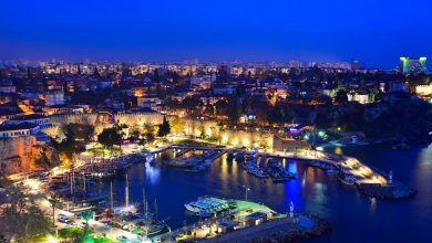 جاهای دیدنی آنتالیا در شب