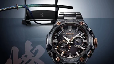 ساعت ویژه جیشاک با طراحی الهامگرفته از شمشیرهای کاتانا و برچسب قیمتی ۸۰۰۰ دلاری معرفی شد