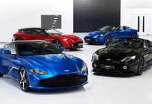 مجموعه‌ای از زیباترین خودروهای استون مارتین با قیمت احتمالی ۵۰ میلیون دلار به فروش می‌رسد
