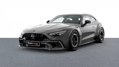 مدل سفارشی مرسدس SL63 رونمایی شد؛ هنرنمایی مهندسان برابوس