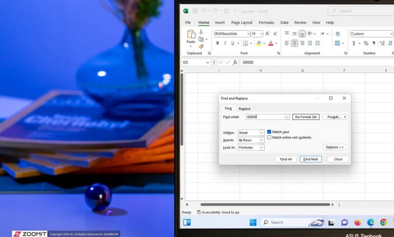چگونه داده‌ها را در اکسل پیدا و جایگزین کنیم؟