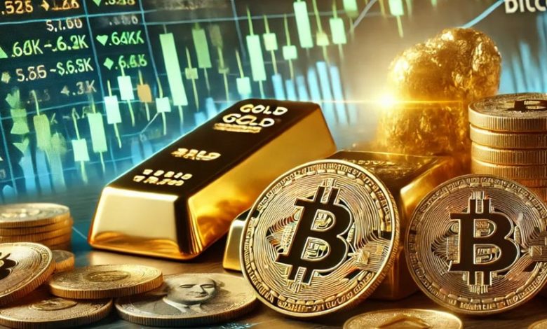 آغاز موج مهاجرت سرمایه‌ از طلا به بیت‌کوین؛ رکوردشکنی‌های BTC ادامه‌ دارد!