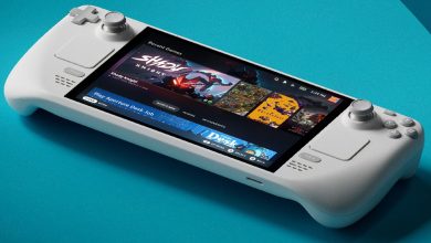 این مدل سفید کنسول استیم دک اولد است